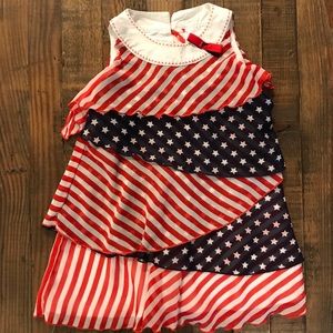 Kid’s - Red, White & Blue Dress - 4T